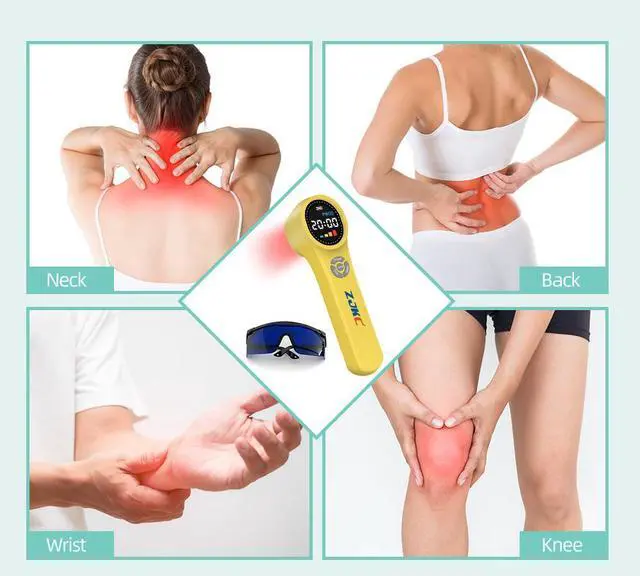 Alt view image 3 of 7 - ZJKC Cold Laser Therapy Device for Dogs, 16x660nm+4x810nm+4x980nm, Handheld Red Light Therapy for Joint&Muscles Pain Relief, Pet Laser Therapy for Dogs Cats Horse, Helps Inflammation, Wound Healing