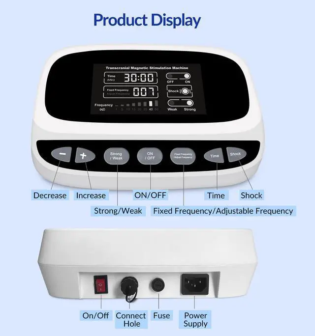 Alt view image 6 of 7 - ZJKC Rtms Repetitive Transcranial Magnetic Stimulation Therapy for Stroke Insomnia at home use