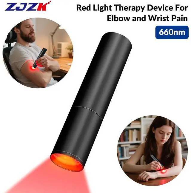Main image of ZJZK 660nm Handheld Red Light Therapy Torch for Joint and Chronic Pain at Home Use