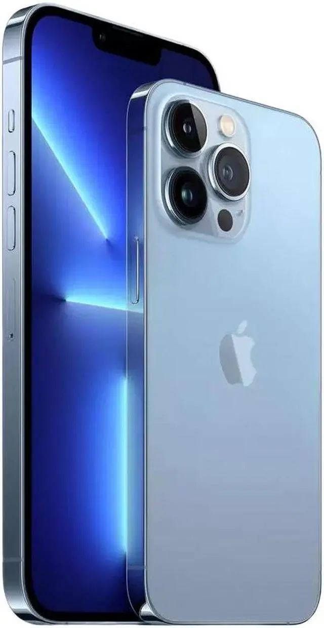 Alt view image 6 of 6 - Apple iPhone 13 PRO 256GB Fully Unlocked Sierra Blue Very Good - Grade A-