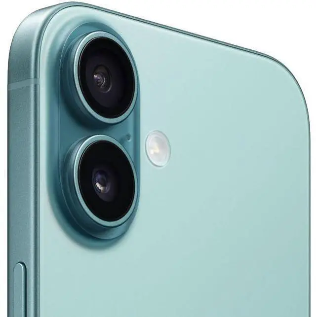 Alt view image 4 of 5 - Apple iPhone 16 - 128GB - Teal - Fully Unlocked - (Grade A) Excellent