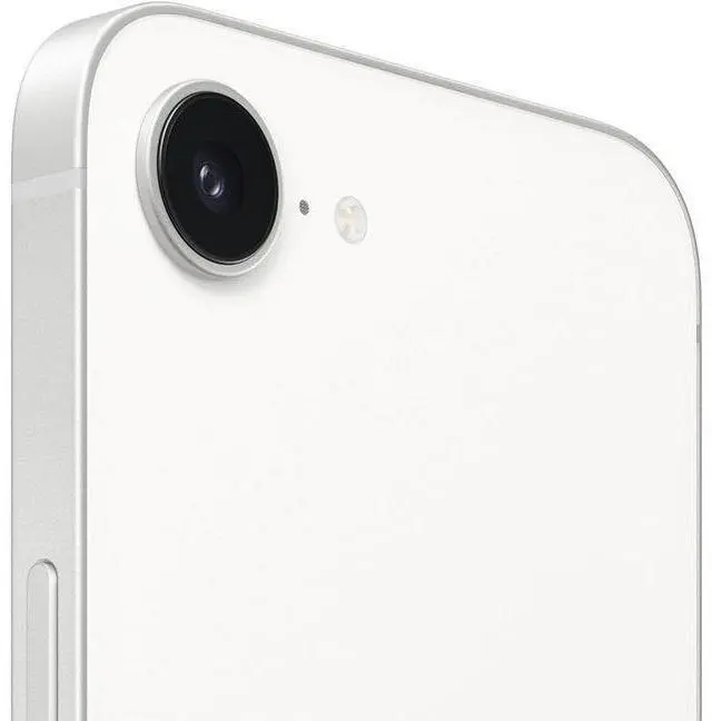Alt view image 4 of 4 - Apple iPhone 16e - 128GB - White - Fully Unlocked - (Grade Z) Good