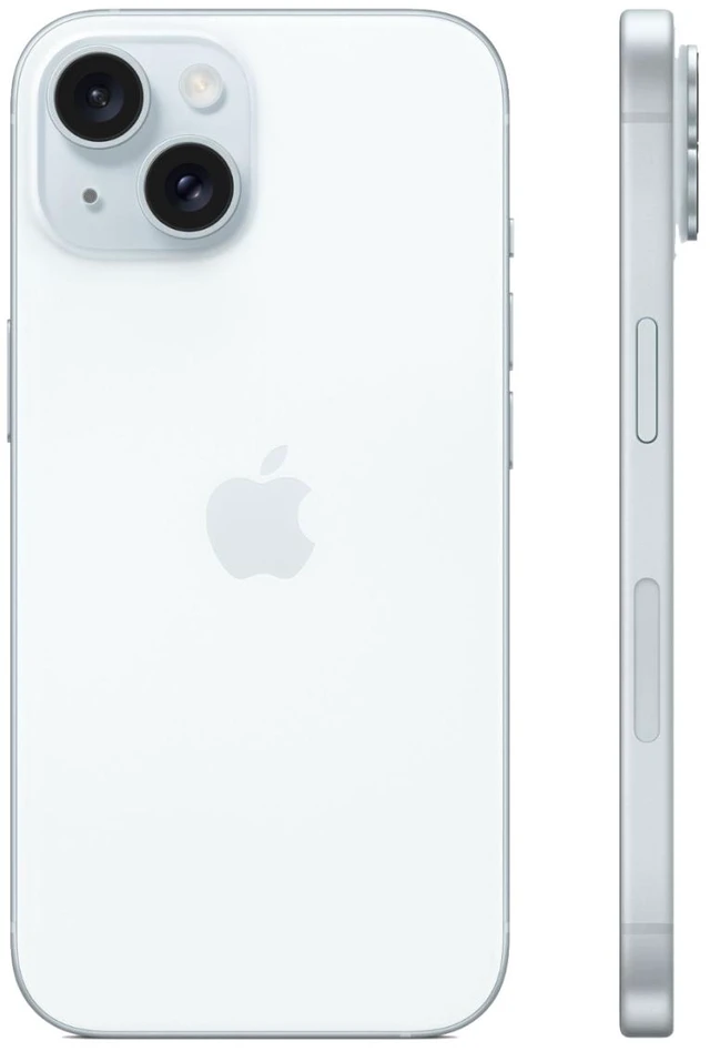 Alt view image 2 of 3 - Apple iPhone 15 A2846 256GB, Blue, Fully Unlocked - Good Condition