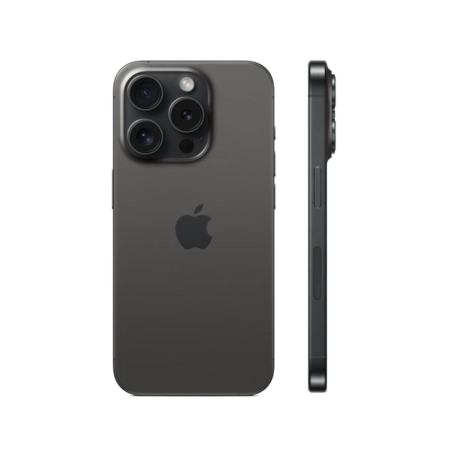 Alt view image 2 of 4 - Apple iPhone 15 Pro A2848 1TB, Black Titanium, Fully Unlocked - Excellent Condition