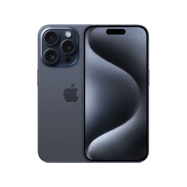 Main image of Apple iPhone 15 Pro Max A2849 256GB, Blue Titanium, Fully Unlocked - Excellent Condition