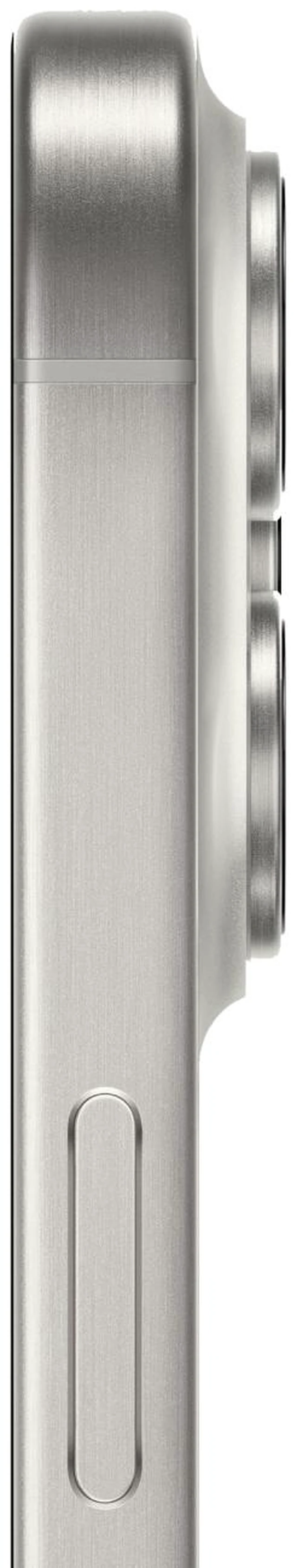 Alt view image 3 of 4 - Apple iPhone 15 Pro A2848 1TB, White Titanium, Fully Unlocked - Good Condition