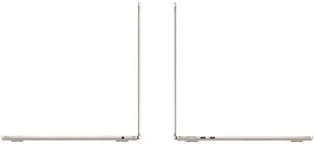 Alt view image 3 of 4 - Apple Macbook Air 13 inch (M2, 2022) 14,2 M2 8-Core CPU/8-Core GPU 256GB SSD Starlight Excellent