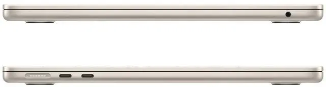 Alt view image 4 of 4 - Apple Macbook Air 13 inch (M2, 2022) 14,2 M2 8-Core CPU/8-Core GPU 256GB SSD Starlight Excellent