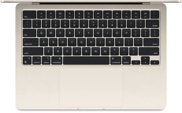 Alt view image 3 of 7 - 2022 Apple MacBook Air Laptop with M2 chip (13.6-inch Liquid Retina Display, 8GB RAM, 512GB SSD Storage) Starlight - Excellent Condition