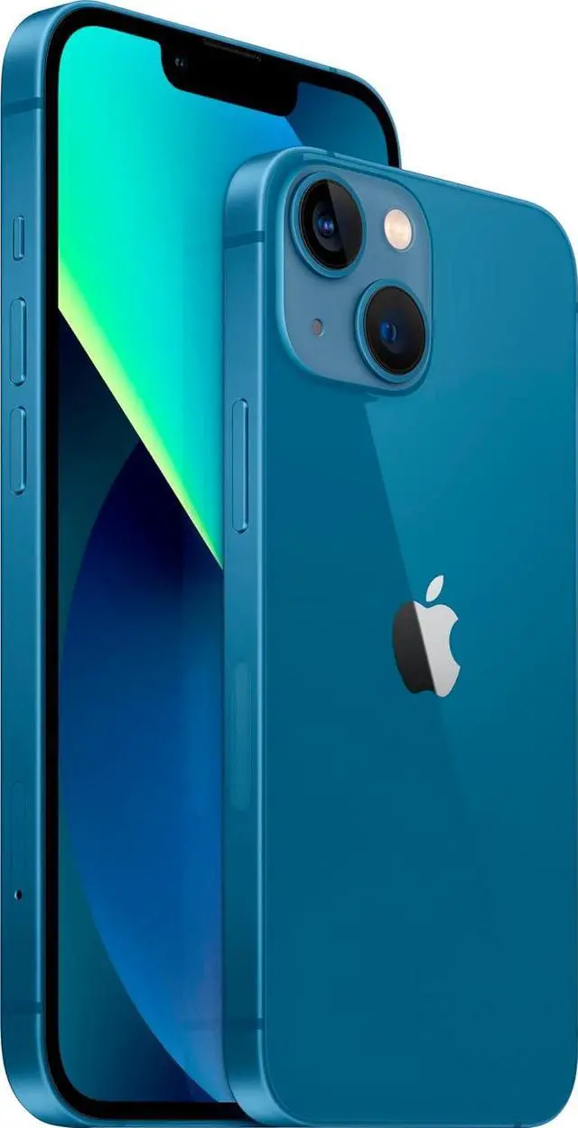 Alt view image 5 of 5 - Apple iPhone 13 Mini 128GB Fully Unlocked Blue - Grade C