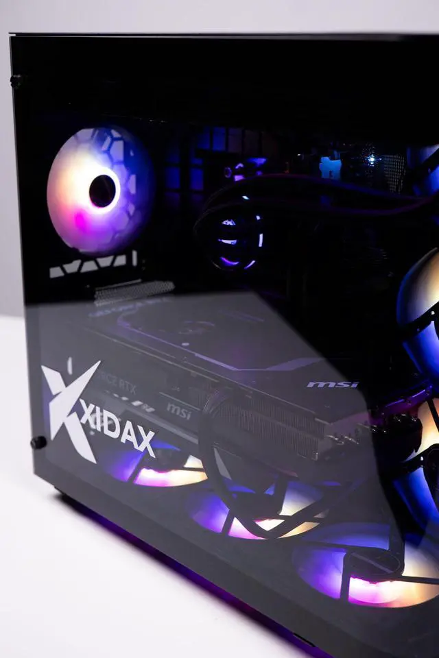 Alt view image 7 of 8 - Xidax X6 ONAMI BLACK Gaming PC INTEL CORE ULTRA 7 265KF (Up to 5.5GHz) - NVIDIA GeForce RTX 5080 16G- 32GB DDR5 5600MHz - 2TB M.2 NVMe -  Genuine Windows 11 Home - WIFI -  Assembled & Serviced