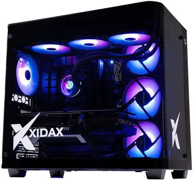 Alt view image 3 of 8 - Xidax X6 ONAMI BLACK Gaming PC INTEL CORE ULTRA 7 265KF (Up to 5.5GHz) - NVIDIA GeForce RTX 5080 16G- 32GB DDR5 5600MHz - 2TB M.2 NVMe -  Genuine Windows 11 Home - WIFI -  Assembled & Serviced