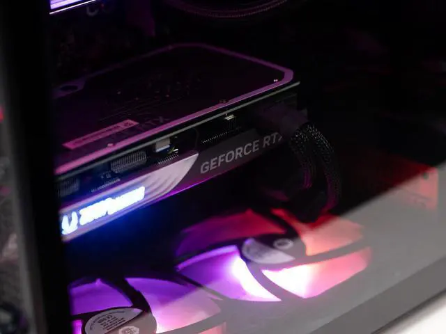 Alt view image 8 of 7 - Xidax X6 XEN BLACK Gaming PC Ryzen 7 7800X3D 8c (up to 5.0 GHz)- NVIDIA GeForce RTX 5070 12G- 32GB DDR5 5600MHz - 2TB M.2 NVMe - Genuine Windows 11 Home - WIFI - Assembled & Serviced In Utah