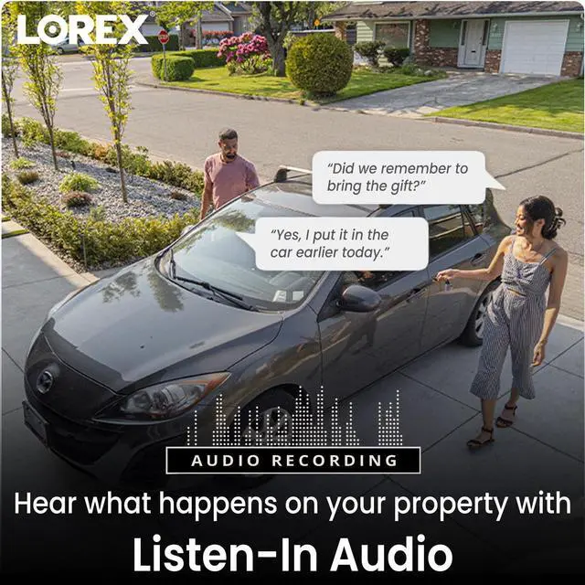 Alt view image 4 of 7 - Lorex Fusion 4K PoE Outdoor/Indoor Smart Home Security Camera System, 4TB NVR, White  7 Bullet IP Cameras, 16 Channel (Wired & Fusion WiFi) Surveillance, Color Night Vision, Smart Motion Detection