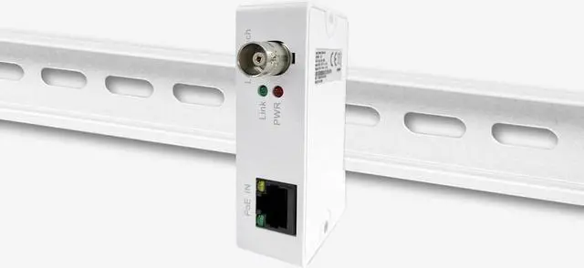 Alt view image 4 of 7 - Lorex Coaxial to Ethernet Converter for PoE Cameras (Transmitter) - System Upgrade with Long Range Support - Outdoor Ready with Junction Box Compatibility