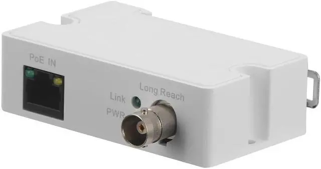 Main image of Lorex Coaxial to Ethernet Converter for PoE Cameras (Receiver) with Extended Range Support and Outdoor Compatibility
