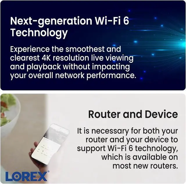 Alt view image 8 of 12 - Lorex W881AADE 4K Spotlight Indoor/Outdoor Smart Security Camera