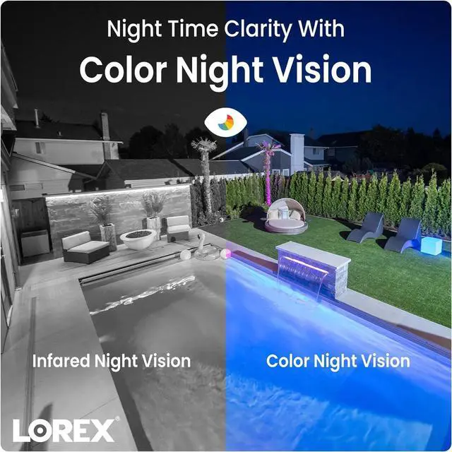 Alt view image 3 of 7 - Lorex A20 - IP Wired Bullet Security Camera with Listen-In Audio and Smart Motion Detection (Black)