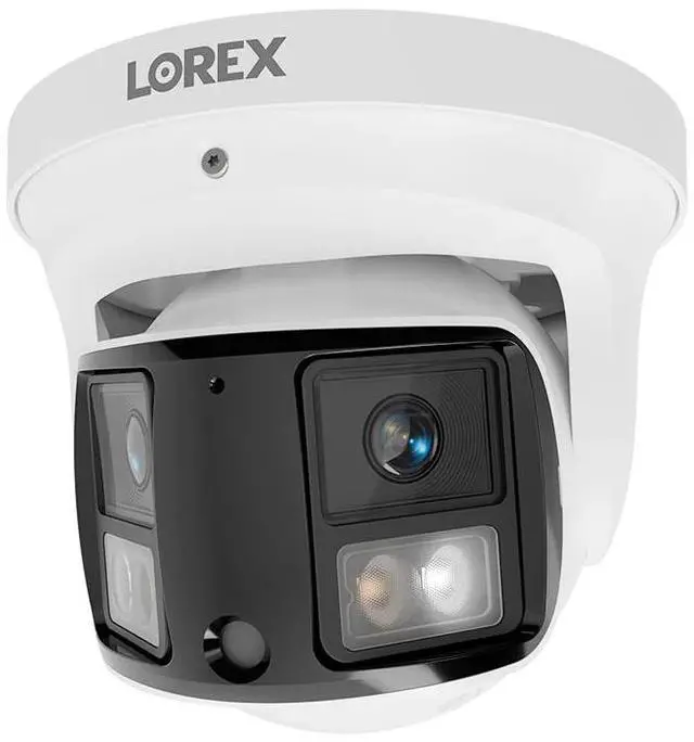 Main image of Lorex Connect X3 4K Dual-Lens Turret Camera with 190 Panoramic Coverage
