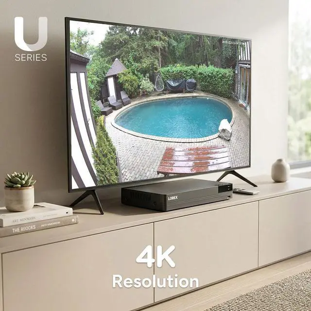 Alt view image 2 of 5 - Lorex Connect UA 4K 8-Channel PoE Network Video Recorder - 2TB