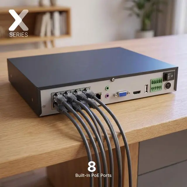 Alt view image 2 of 6 - Lorex Connect XC 4K 8-Channel Commercial NVR - 2TB