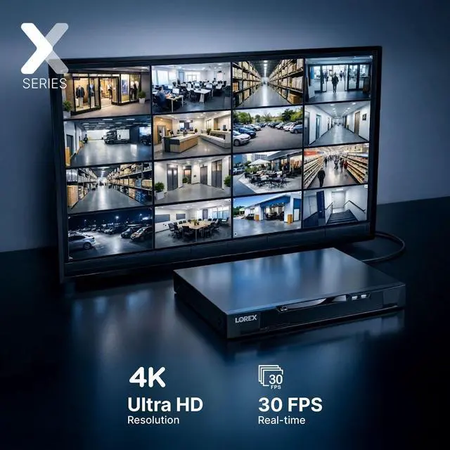 Alt view image 6 of 6 - Lorex Connect XC 4K 8-Channel Commercial NVR - 2TB