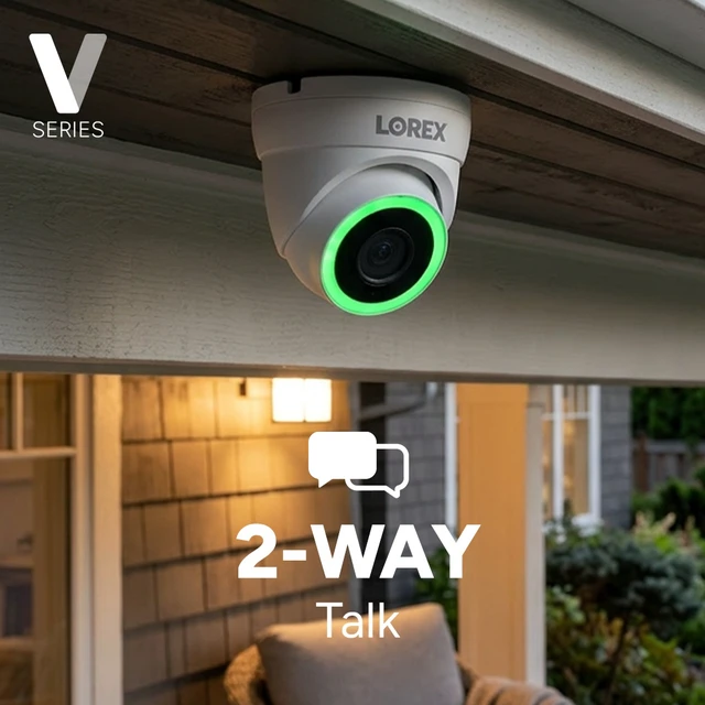 Alt view image 4 of 7 - Lorex Connect (New App) | V-Series | 8Ch 4K NVR System | 3 V5 Dome PoE Cameras