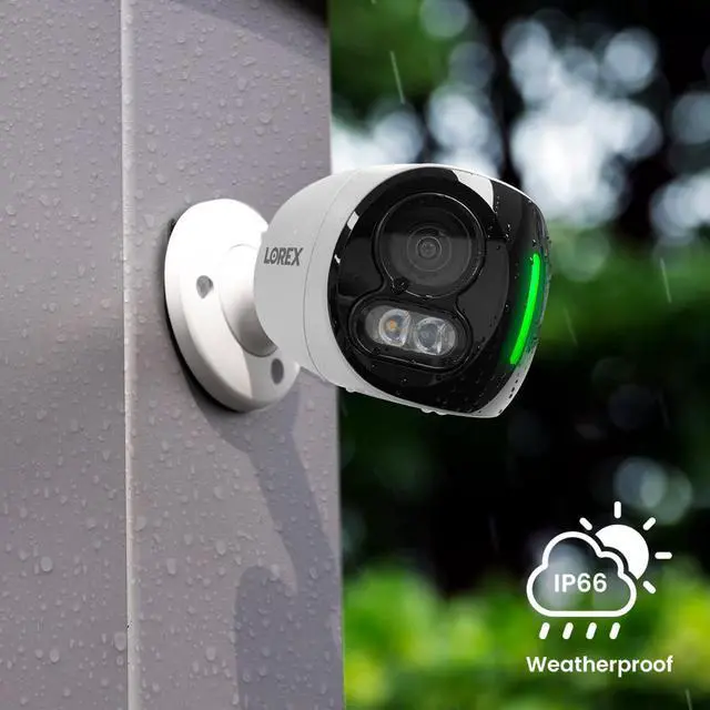 Alt view image 5 of 6 - Lorex 4K Dual-Lens Wi-Fi Security Camera with Smart Security Lighting