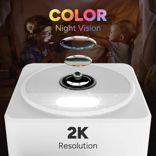 Alt view image 6 of 7 - Lorex Connect 2K Indoor Wi-Fi Camera