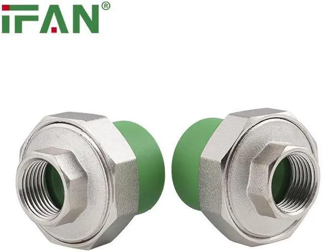 Alt view image 6 of 7 - IFAN High Quality 20*1/2F Thread Union PPR Pipe Fitting Water Tube Connector