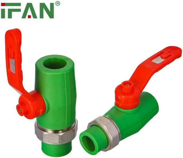 Alt view image 4 of 7 - IFAN Factory Supply PPR Brass Union Ball Valve Water Tube Connector PPR Pipe Fitting