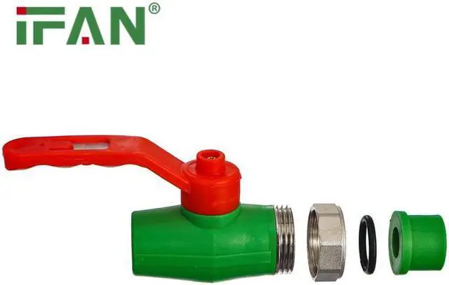 Alt view image 5 of 7 - IFAN Factory Supply PPR Brass Union Ball Valve Water Tube Connector PPR Pipe Fitting
