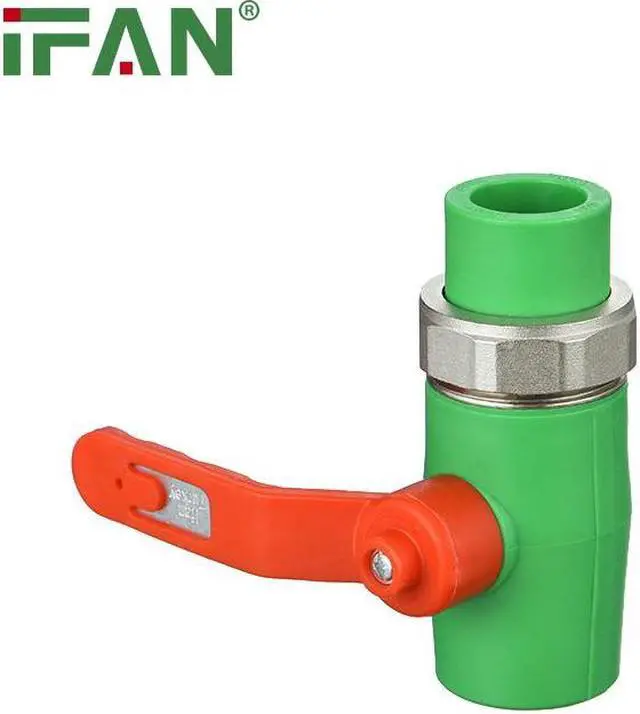 Alt view image 6 of 7 - IFAN Factory Supply PPR Brass Union Ball Valve Water Tube Connector PPR Pipe Fitting