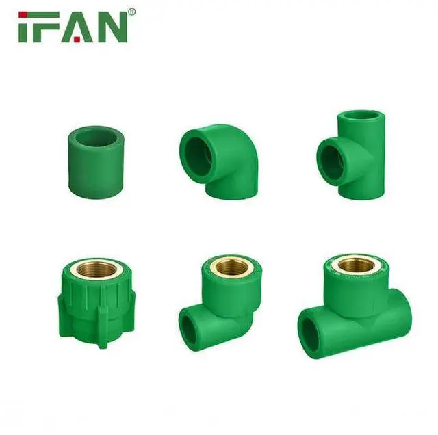 Alt view image 3 of 6 - IFAN Water Tube Fitting Plumbing Plastic Fitting PN25 PPR Fitting