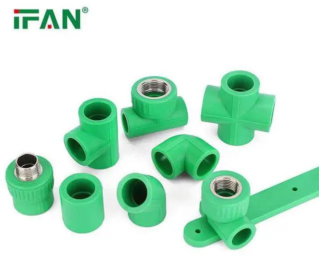 Alt view image 5 of 6 - IFAN Water Tube Fitting Plumbing Plastic Fitting PN25 PPR Fitting
