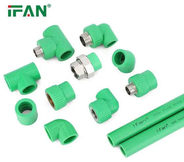 Alt view image 4 of 6 - IFAN Plumbing Plastic Water Tube Fitting Thread Reduce PPR Pipe Fitting