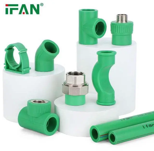Alt view image 5 of 6 - IFAN Plumbing Plastic Water Tube Fitting Thread Reduce PPR Pipe Fitting