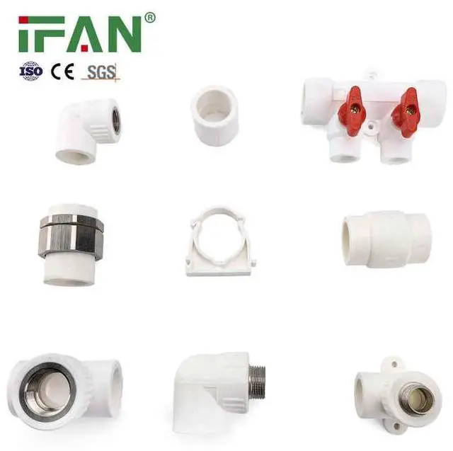 Alt view image 2 of 6 - IFAN Plumbing PPR Pipe Fitting Water Tube Connector PPR Fitting