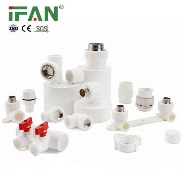 Alt view image 2 of 6 - IFAN Plastic Water Tube Fitting Plumbing PPR Pipe Fitting PN25 PPR Fitting