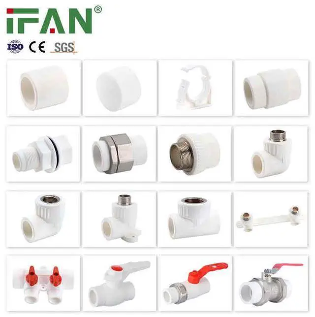Alt view image 5 of 6 - IFAN PN25 Plastic Water Tube Connector Plumbing PPR Pipe Fitting