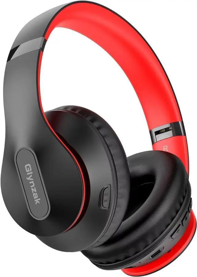 Main image of Wireless Bluetooth Headphones Over Ear 65H Playtime HiFi Stereo Headset with Microphone and 6EQ Modes Foldable Bluetooth V5.3 Headphones for Travel Smartphone Computer Laptop