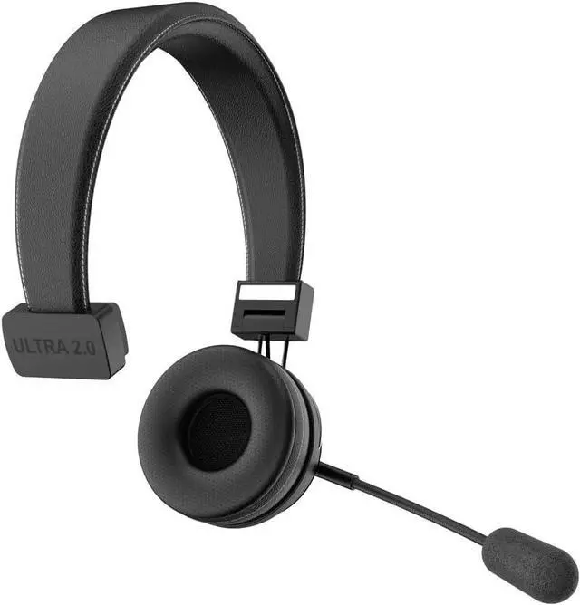 Alt view image 6 of 7 - Blue Tiger Elite Ultra 2.0 Wireless Bluetooth Headset  One-Ear Piece Trucker Professional Headset - Bluetooth 5.2 with Microphone  60 Hours Talk Time, 1200 Hours Standby