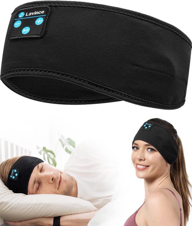 Main image of Sleep Headphones - Headband Headphones - Bluetooth Headband Sleep Headphones for Side Sleeper, Elastic Music Sleeping Band Cozy ASMR Wireless Eye Mask Tech Gadgets Gifts for Women Men