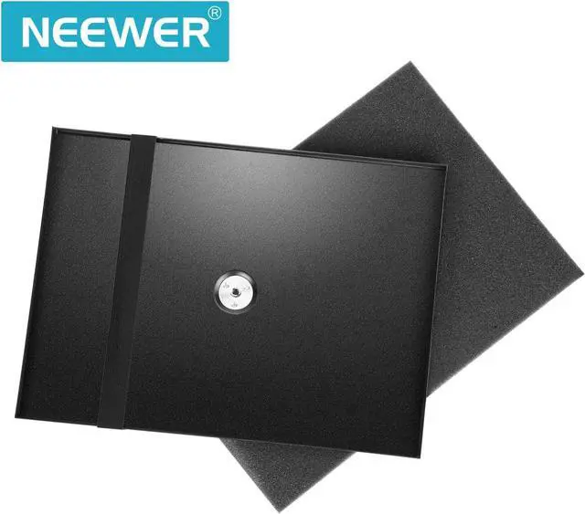 Alt view image 2 of 7 - Neewer Laptop Notebook Pallet Projector Tray Holder for 1/4 to 3/8 inches Screw Tripod Stand Mount Use in Stage Meeting Rooms Outdoor Lecture Halls (Tripod Stand Not Included)(34 * 24 * 1.3cm)