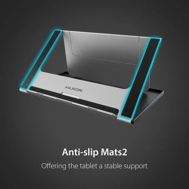 Alt view image 4 of 7 - HUION ST200 Adjustable Drawing Tablet Stand Laptop Stand for 10-16inch Laptop, Tablet, Drawing Monitor