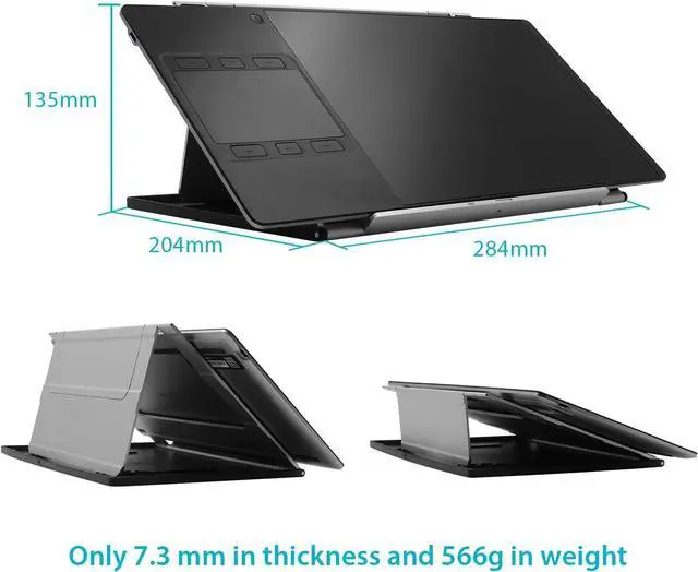 Alt view image 7 of 7 - HUION ST200 Adjustable Drawing Tablet Stand Laptop Stand for 10-16inch Laptop, Tablet, Drawing Monitor