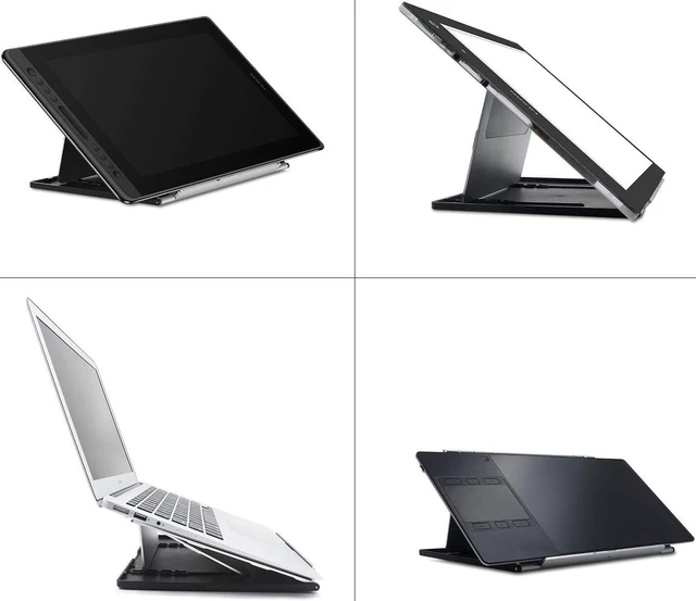 Alt view image 5 of 5 - Multi-Angle Adjustable Portable Desk Stand for 10-15.6" Drawing Monitor & Pen Display Suitable for Kamvas Pro 12/13/16, Kamvas 12/13/16, iPad Pro & Wacom Cintiq