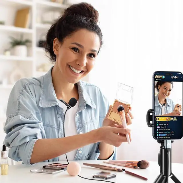 Alt view image 7 of 7 - MAONO USB C Lavalier Microphone for iPhone 15, iPad, Android, Omnidirectional Condenser Lapel Mic for Recording, Interview, Video Podcast, Vlogging, YouTube, TikTok, UL11