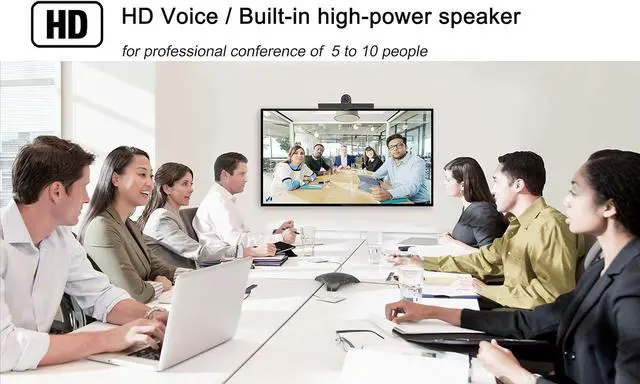 Alt view image 4 of 7 - Octopus Conference Microphone and Speaker, 360° Omnidirectional USB Speakerphone, Microphone ligent DSP Noise Reduction for Meeting Room up to 10 People