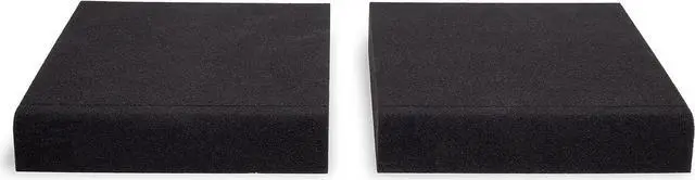 Alt view image 7 of 7 - Fluance High Density Acoustic Foam Isolation Pads for Bookshelf Speakers and Studio Monitors, 10" x 7.5", Improved Sound, Vibration Damping, Multiple Listening Angles - Pair (SP05)